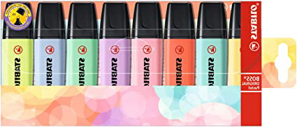 Marcador STABILO BOSS ORIGINAL Pastel