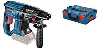 Bosch Professional GBH 18V-20 - Martillo perforador combinado a batería (18V, 1,7 J, Ø máx. hormigón 20 mm, SDS plus, sin batería, en L-BOXX)