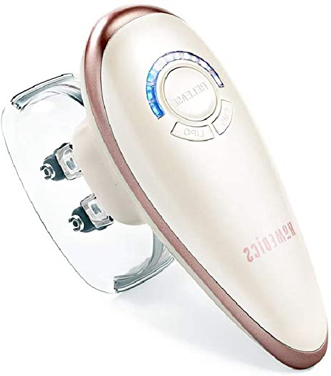 Homedics Anticelulítico Masajeador, Masaje de Vacío y Estimulación Electrónica (ems) que Ayuda a Eliminar el Efecto de Cáscara de Naranja, 2 Tazas Diferentes (1 pequeña y 1 grande)