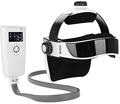 Masajeador eléctrico de la cabeza, multi-direccional de la vibración neumática inteligente con sendación de presión como dedos, masaje de relajación con música relajante, masajedor de casco