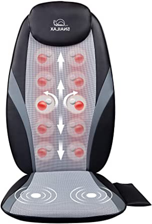 SNAILAX Asiento Masajeador Shiatsu -