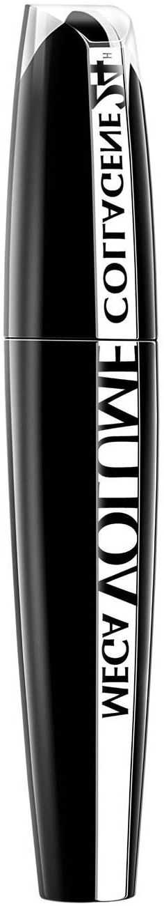 L´Oréal Paris Make Up Artist Mega Volumen Colágeno 24H, Máscara de Pestañas Mega Duración, Color Negro - 9 ml
