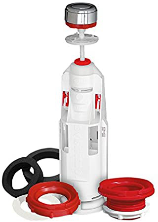Fominaya 0129206031 Descargador Cyclon 10 + conjunto base y juntas + acople roca, Negro, Estandar