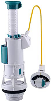 Kibath L361233 Mecanismo flotador universal para cisterna, Blanco