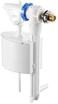 Roca A822502400 Mecanismo de alimentación lateral con rosca metálica, Blanco