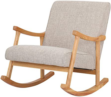 CLP Sillón Mecedora Morelia Tapizada