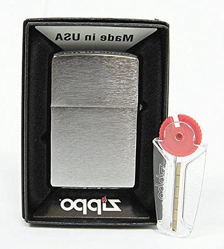 Zippo Mechero Cromado con Efecto