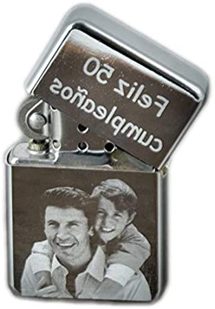 TusPlacas.es Mechero Personalizado Tipo Zippo.