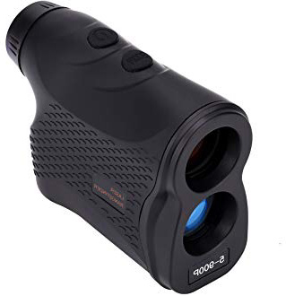 SeeKool 600m Telémetro de Golf, Multifunciones Laser Rangefinder, 6X Aumento, con Bloqueo de Bandera, Distancia, Medición de Velocidad, para Golf, Caza, Escalada en Roca al Aire Libre
