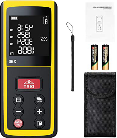Medidor Laser 60M, papasbox Telemetro
