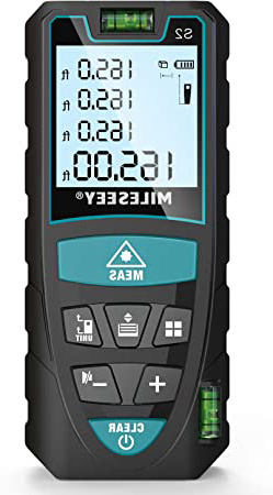 Medidor Laser de Distancia 50M,Mileseey