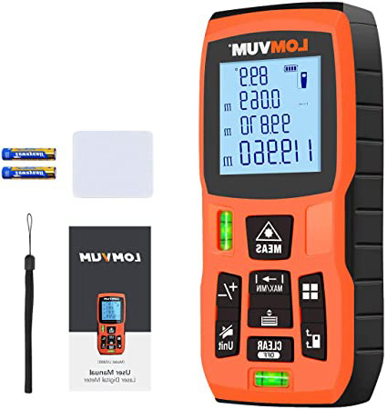Lomvum Medidor Laser de Distancia,