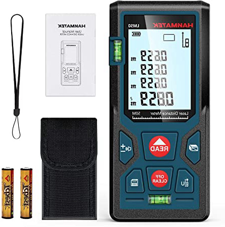 Medidores Laser 50m, Telémetro Láser