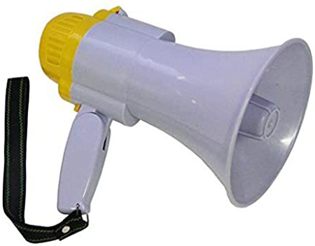 Megáfono 20W 25X15CM altavoz profesional