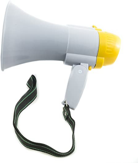 Tiempo de saldos Megáfono Altavoz