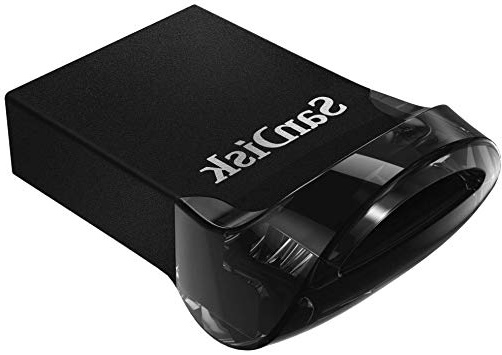 SanDisk Ultra Fit, Memoria flash USB 3.1 de 64 GB con hasta 130 MB/s de velocidad de lectura,Tradicional,Negro,64GB