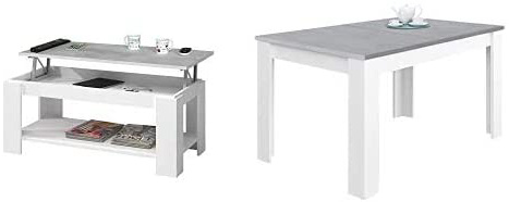 Habitdesign Mesa de Comedor Extensible,