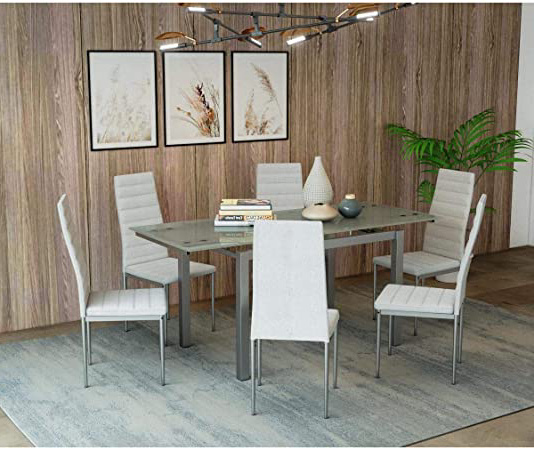 BORN Mesa de comedor extensible