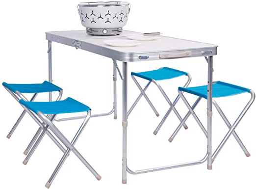 WOLTU Mesa de Camping Mesa