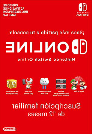 Switch Online Suscripción Familiar de