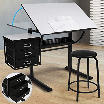 MIADOMODO Mesa de Dibujo Reclinable