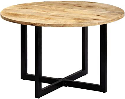 vidaXL Mesa de comedor madera