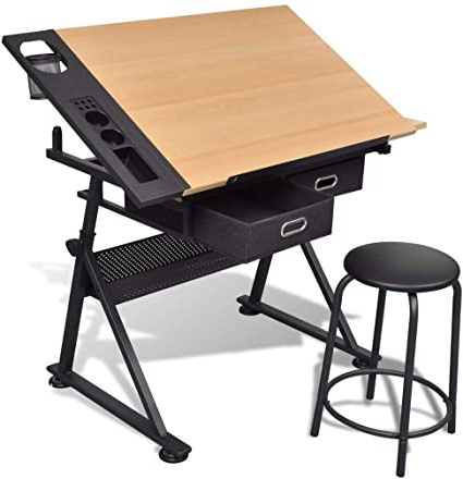 FAMIROSA Mesa de Dibujo inclinable