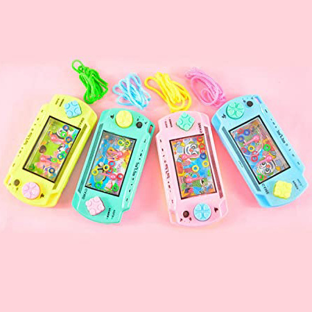 Socialism Cultive los Juguetes de Habilidad para Pensar en los niños Juego de Tirar el Anillo de Agua Máquina de Juegos portátil para niños Juguetes interactivos Entre Padres e Hijos - Color al Azar