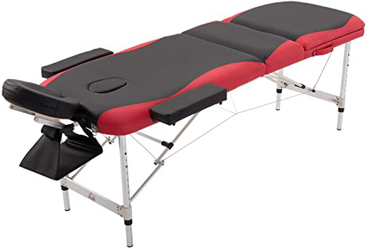 HOMCOM Cama De Masaje Madera