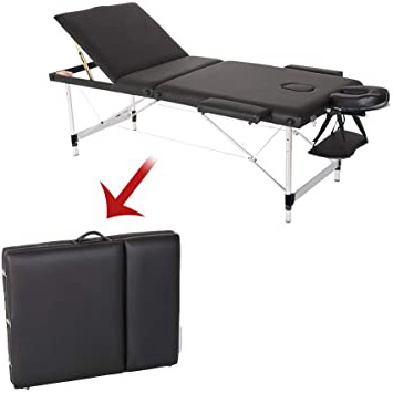Mesa de masaje ajustable plegable