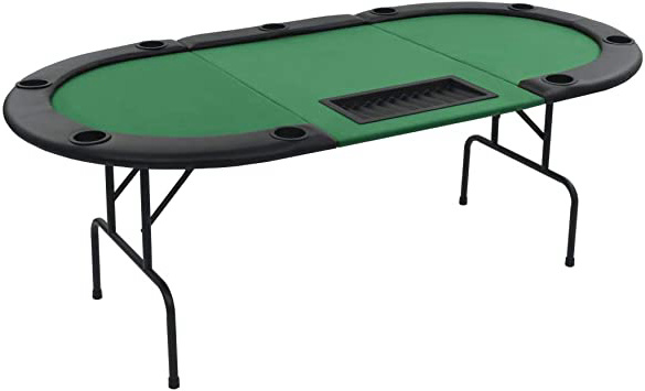 vidaXL Tablero de Póker Plegable