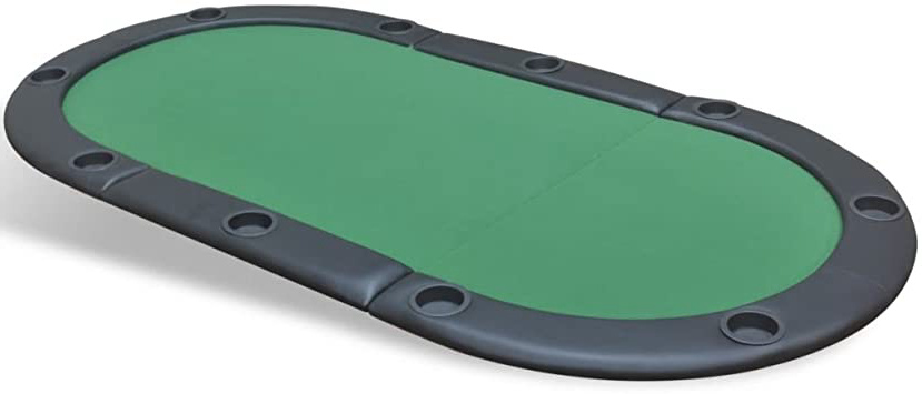 vidaXL Tablero de póker Plegable