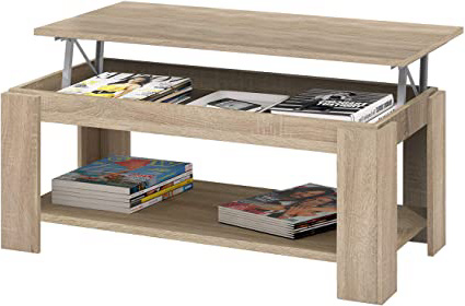 Mesa Centro con revistero, Mesa