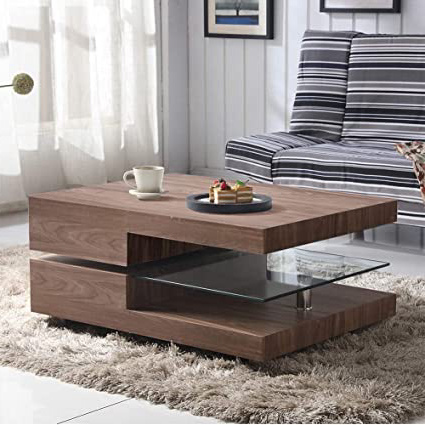 GOLDFAN Moderna Giratoria Rectangular Mesa