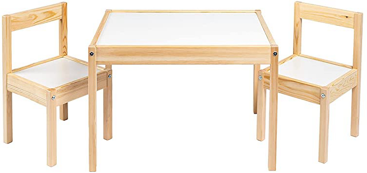 Ikea LATT-Mesa Infantil con 2