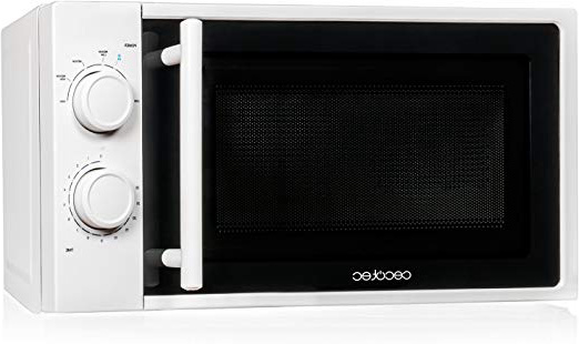 Cecotec Microondas Sencillo White Capacidad de 20L, 700 W, temporizador hasta 30 min, 6 niveles de potencia