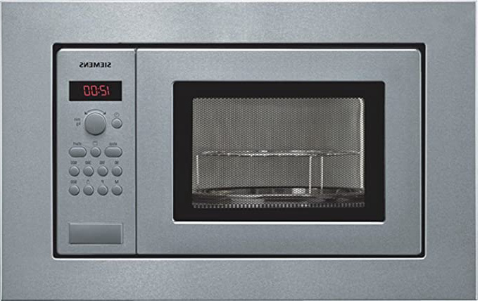 Siemens HF15G561 - Microondas, 1270 W, 10A, 50Hz, 230V, Acero inoxidable, 18000 g, 290 x 274 x 194 mm