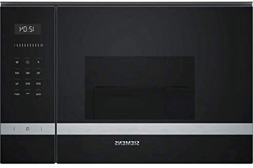 Siemens 2500047132 Microondas integrable, Negro/Inox