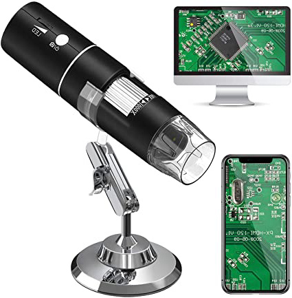 WiFi Microscopio Digital,HEYSTOP 1080P HD