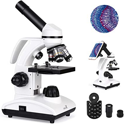 TELMU Microscopio Optico 40-1000X -