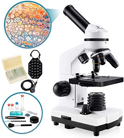 BNISE Microscopio para Niños Estudiantes