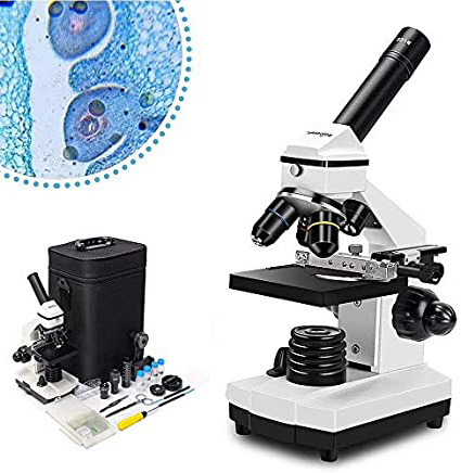 Microscopio Solomark, 20x-1280x Conjunto de