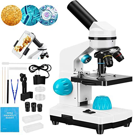 Kacsoo 40-2000X Microscopio de Ciencias