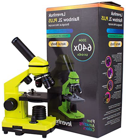 Levenhuk Microscopio Escolar Metálico Rainbow