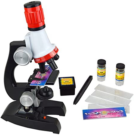 Xrten Kit de Juguete Microscopio