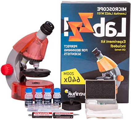 Microscopio Levenhuk LabZZ M101 Orange/Naranja