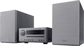 Denon D-T1 - Microcadena con Lector CD y Bluetooth, Color Gris