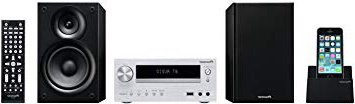 Pioneer X-HM32V - Microcadena de 60W, Plateado