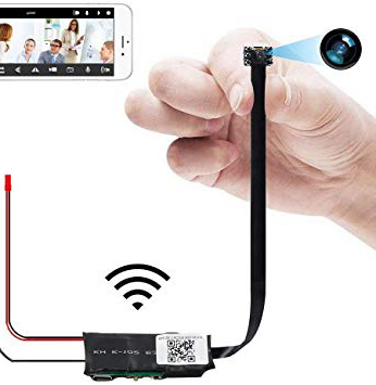 Cámara Oculta, UYIKOO WiFi Cámara HD 1080P Mini Cámara Espía Soporte de Visión Nocturna/Detección de Movimiento, Cámara espía inalámbrica para la Seguridad del hogar