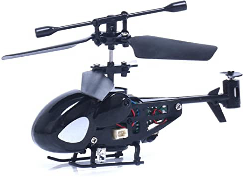 
                
                    
                    
                

                
                    
                    
                        winwintom Flying Mini RC 2CH Mini RC helicóptero Radio Control Remoto avión Micro 2 Canales (Negro)
                    
                

                
                    
                    
                
            